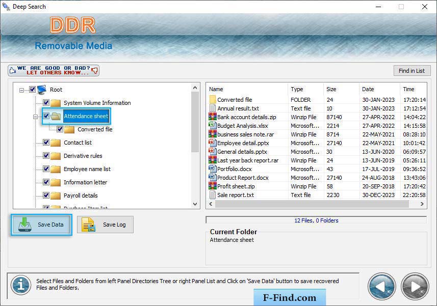 Removable Media Data Recovery